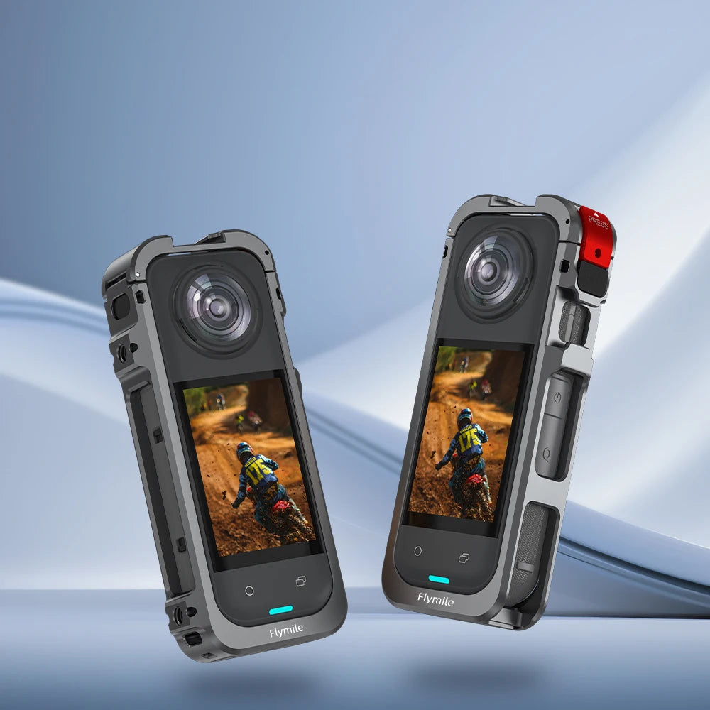 For Insta 360 X5 WITH Lens Protection Cover And Windproof Cotton Multifunctional Expansion Protection Rabbit Cage Metal Frame Peaceful Pleasures Health and Wellness