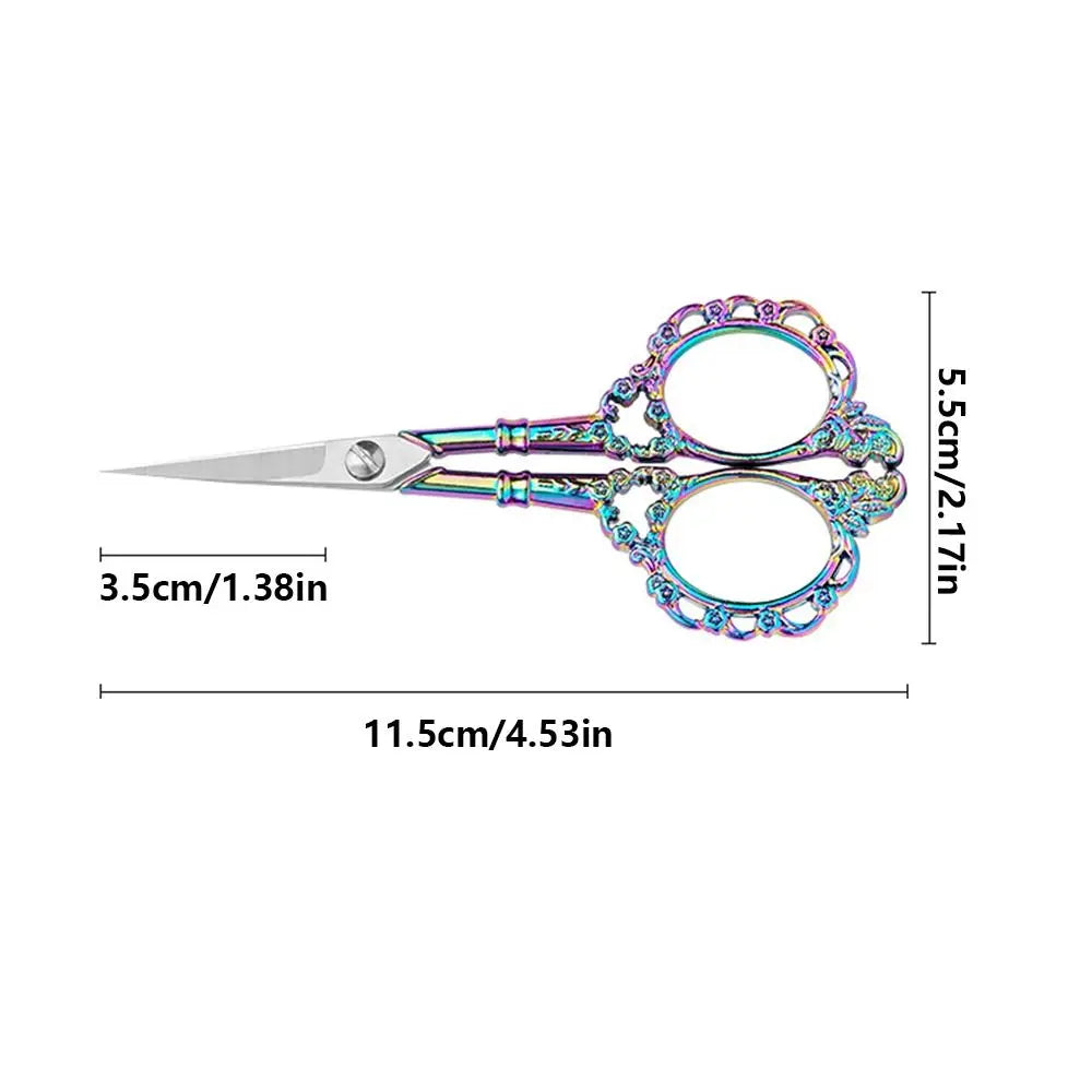 Retro Stainless Steel Tailor Scissors | Sharp Thread Cutter