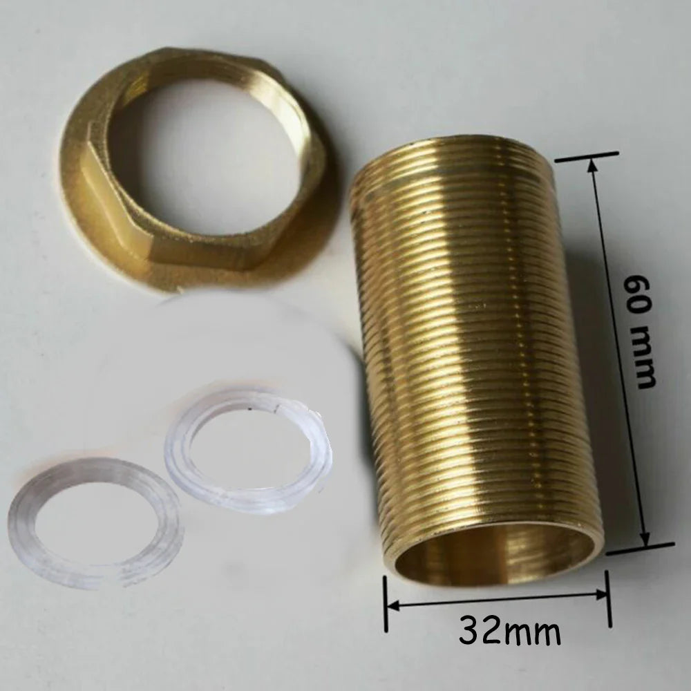 M32 Brass Basin Tap Repair Kit – Threaded Tube, Nut & Gaskets