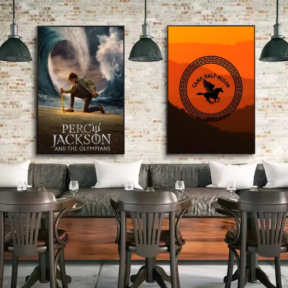 Percy Jackson & The Olympians HD Wall Poster – Waterproof PVC Wall Art Poster Peaceful Pleasures Health and Wellness