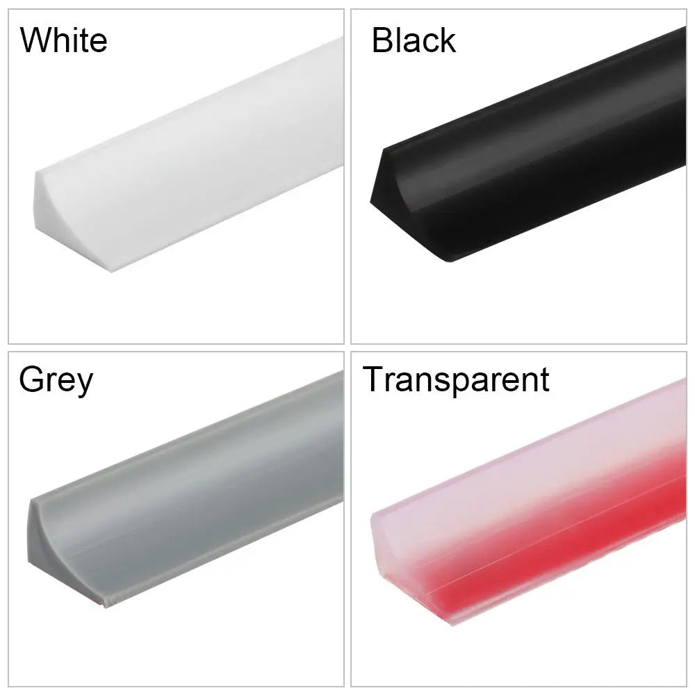 Silicone Water Stopper Strip | Self-Adhesive Shower Dam Barrier