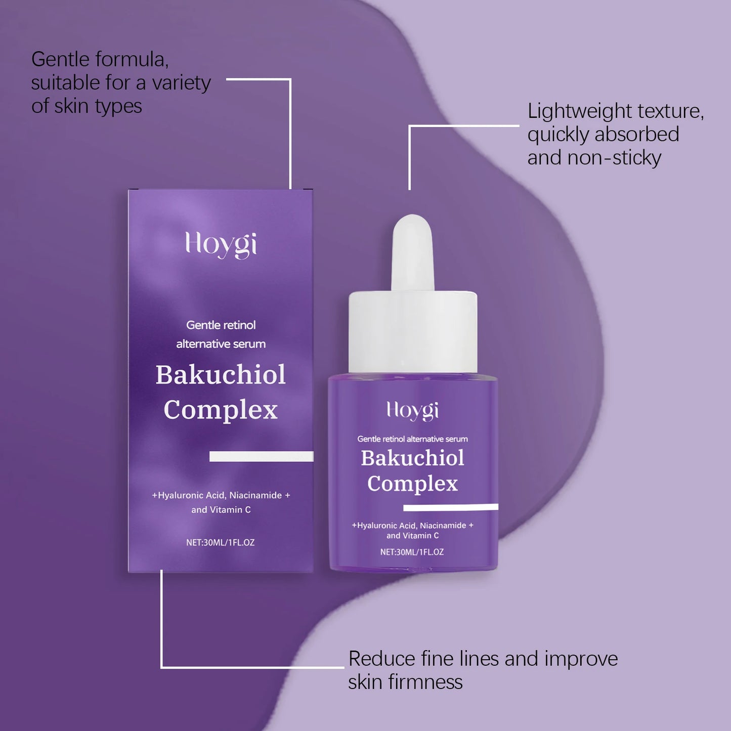 Daily Retinol Facial Serum – Brightening & Hydrating Skincare