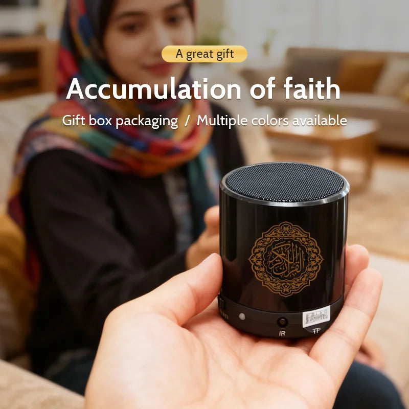 AyeBeau Quran Bluetooth Speaker – FM Radio, Azan & 15 Languages
