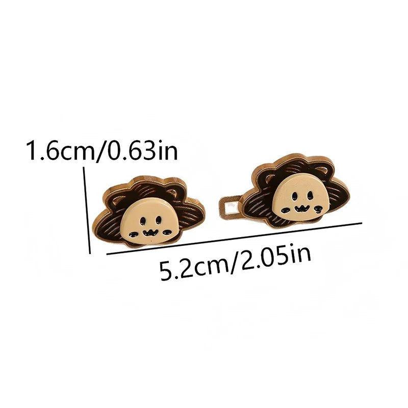 6-Pack Cartoon Lion Metal Waist Tightener Pants Clips