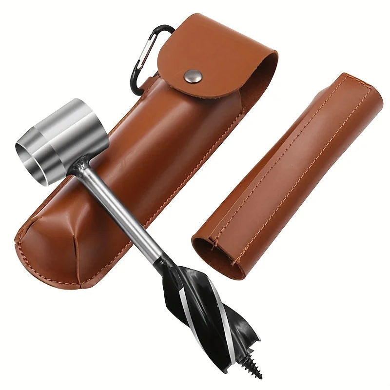 Survival Tools Bushcraft Hand Auger Scotch Eye Large Wood Pegs Drill