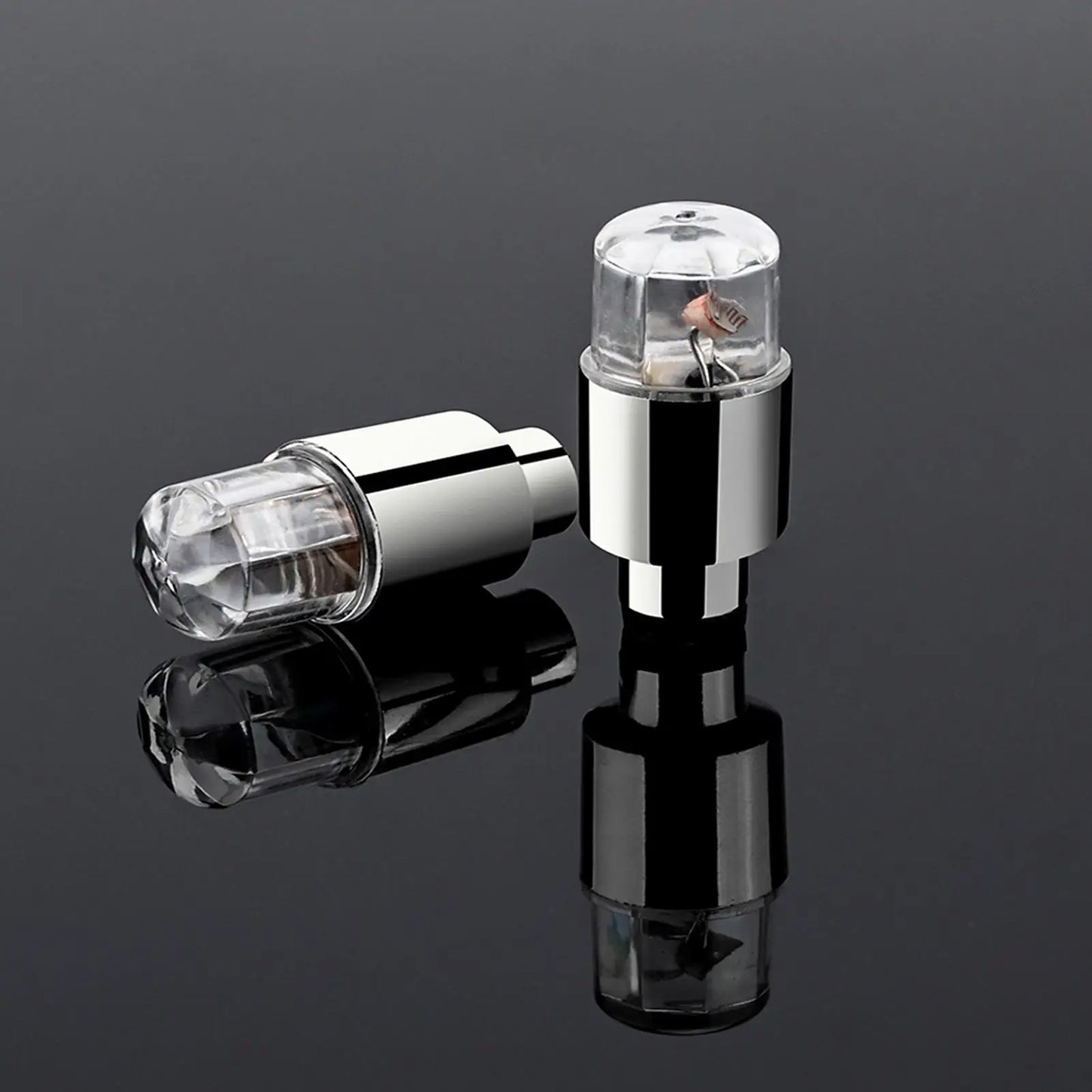 LED Tire Valve Cap Lights for Car, Bike & Motorcycle Wheels LED Valve Cap Lights Peaceful Pleasures Health and Wellness