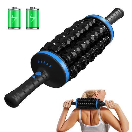 VamsLuna Electric Roller Massager – Deep Tissue Muscle Relief Electric Massage Roller Peaceful Pleasures Health and Wellness