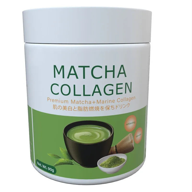 Matcha Collagen Powder | Organic Green Tea | Hair Skin Nails 90g