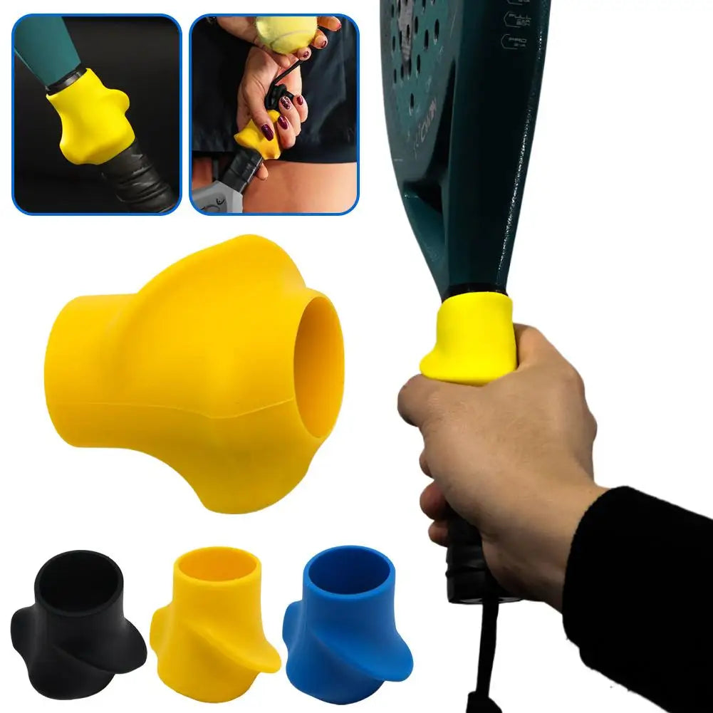Tennis Grip Corrector – Silicone Anti-Slip Ergonomic Handle Cover
