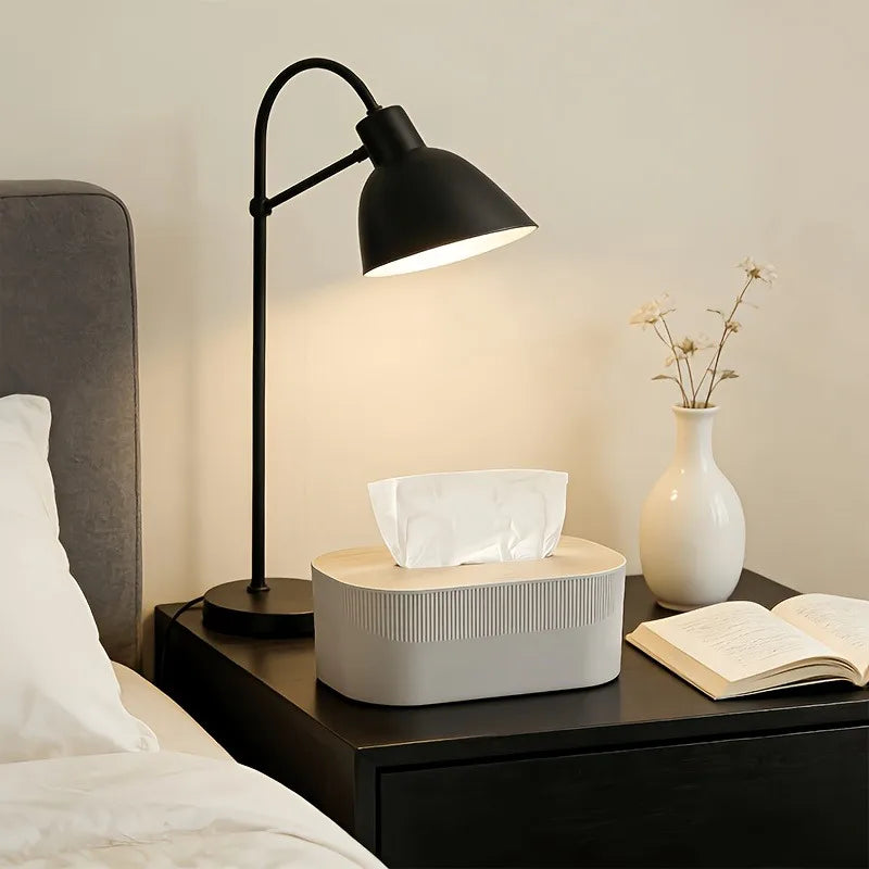 Arched Tissue Box with Lid | Large Towel Dispenser Oil Rubbed