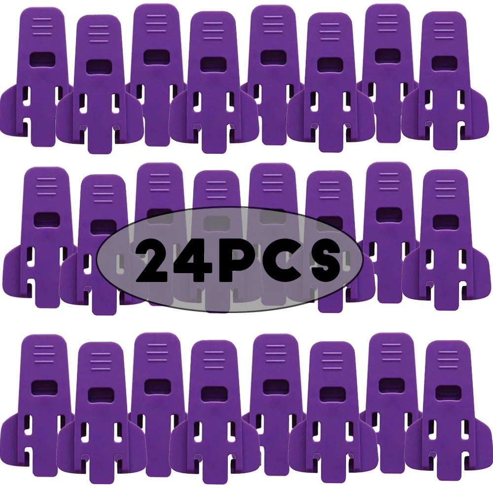 Simple Portable Bottle Opener Reusable Easy Can Opener Sealed Drink Beer Cola Opener Lid Remover Kitchen Supplies Camping Tools Peaceful Pleasures Health and Wellness 24pcs purple