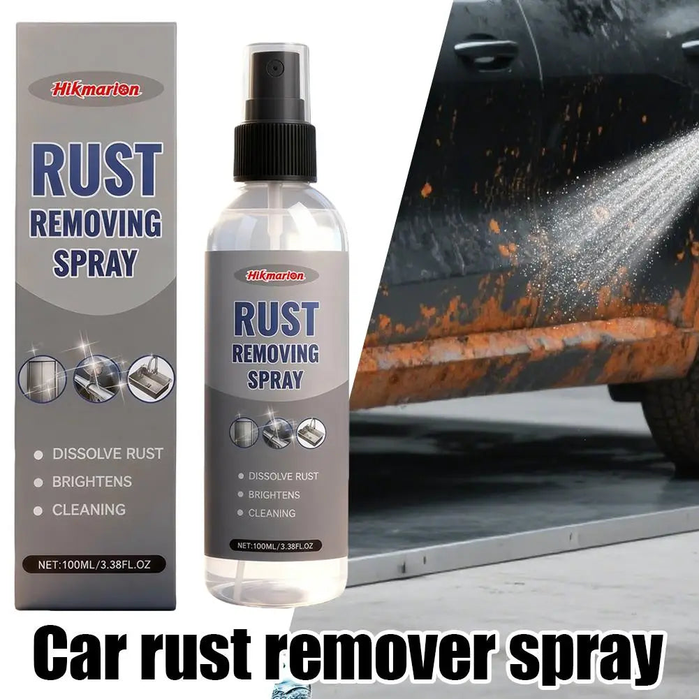 Universal Rust Remover Revitalizing Spray for Car Wheels & Metal Surfaces, Strong Decontamination, Smooth & Reliable Peaceful Pleasures Health and Wellness