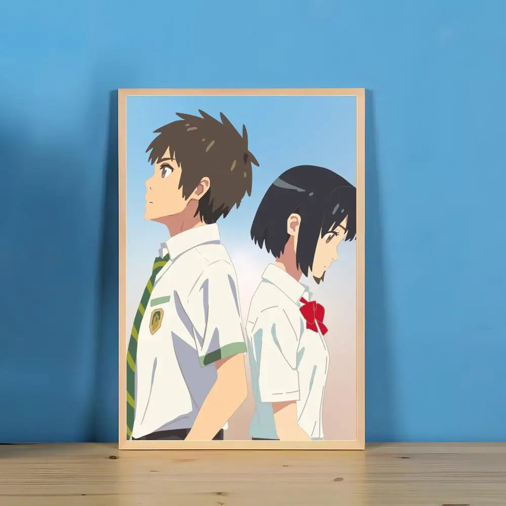 Your Name Anime Canvas Wall Art Poster | Unframed Print