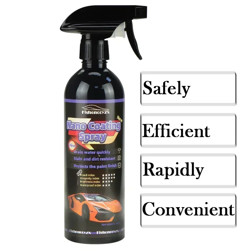 500ML 9H Hardness Car Detailing Ceramic Coating Car Products Ceramic Coating Nano Glass Plated Crystal Car Polish Peaceful Pleasures Health and Wellness