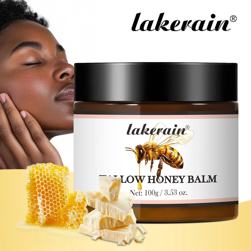 Tallow Honey Balm Specifically For Dryness And Itchiness Skin Moisturizing Beef Tallow Face Cream Body Lotion Face Cream Care Peaceful Pleasures Health and Wellness