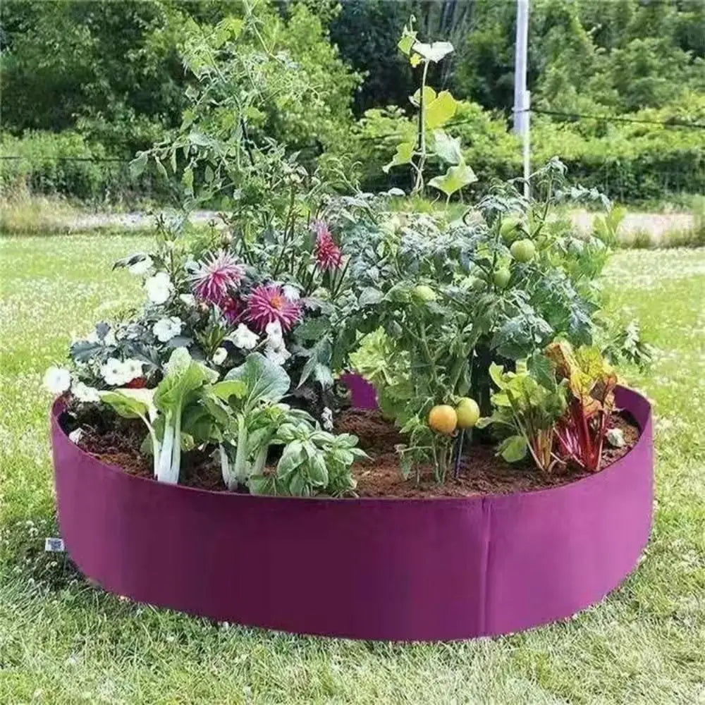 Felt Fabric Grow Bag | Round Planting Pot for Seedlings & Plants