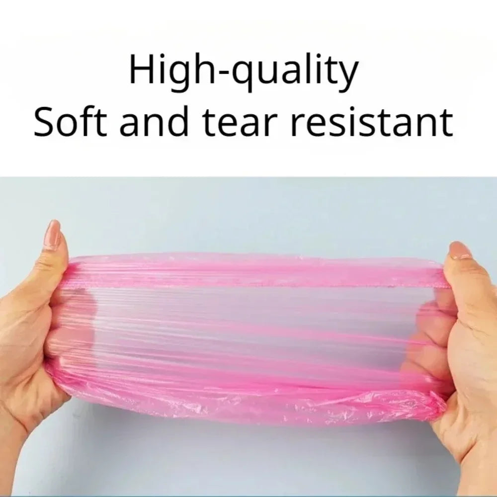 Disposable Caps Bag Transparent Shower Cap Pouch Cosmetic Mesh Cap Water Proof Organizer Hair Bonnet Organizers Home Tent Belt Peaceful Pleasures Health and Wellness