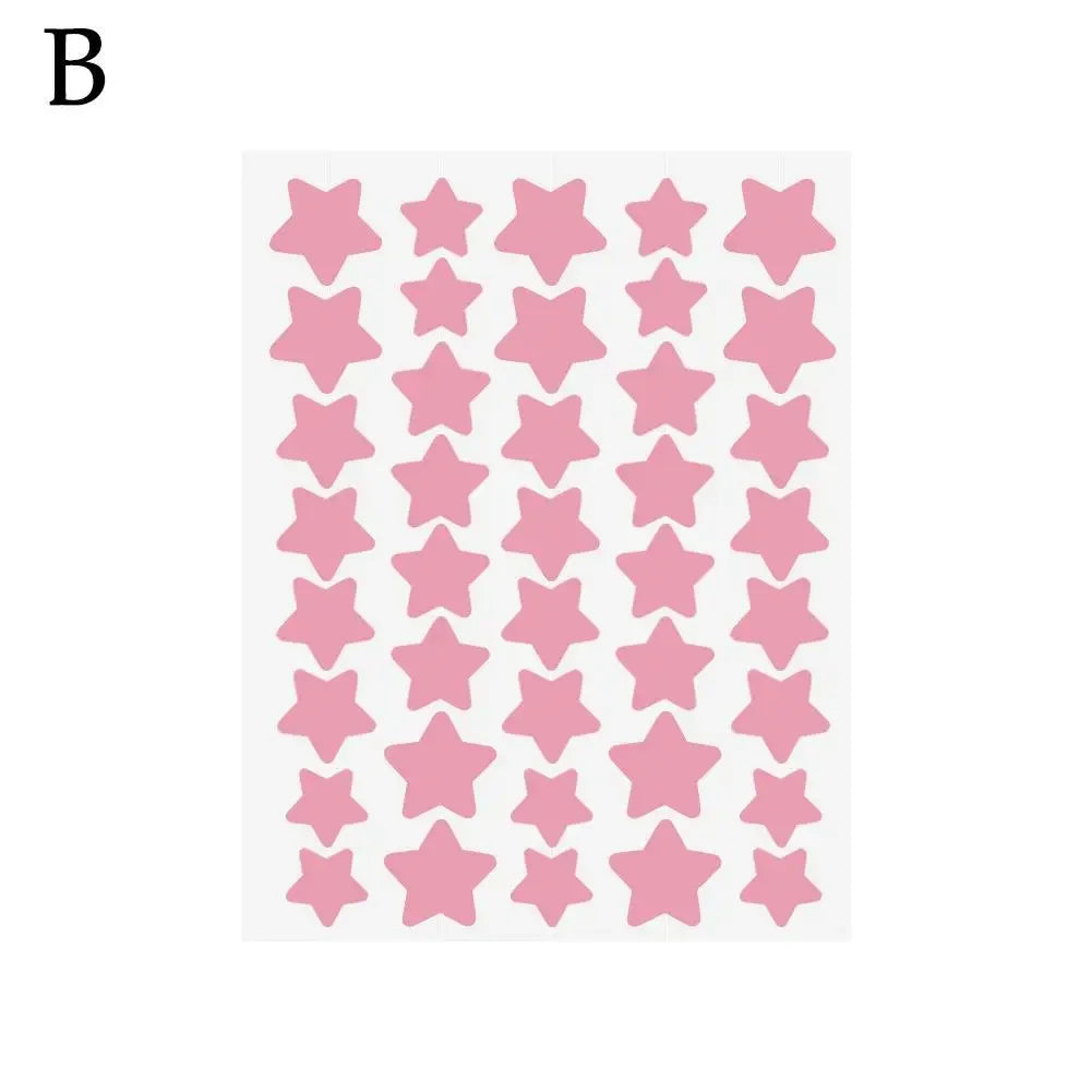 Star Pimple Patches – 40 Count Invisible Acne Cover Skincare Peaceful Pleasures Health and Wellness pink