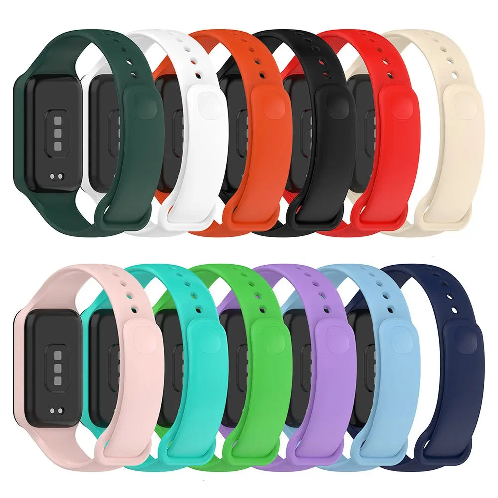 Silicone Wristband Strap For Xiaomi Smart Band 8 Active Bracelet Watchband for Redmi Band 2 Peaceful Pleasures Health and Wellness