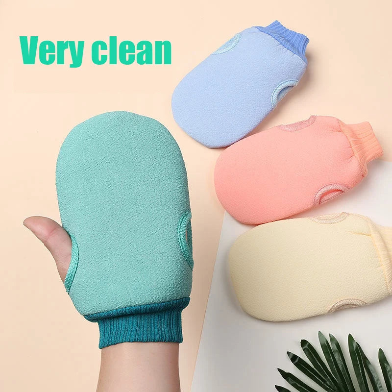 Exfoliating Bath Gloves – Body Scrub, Shower & Spa Massage