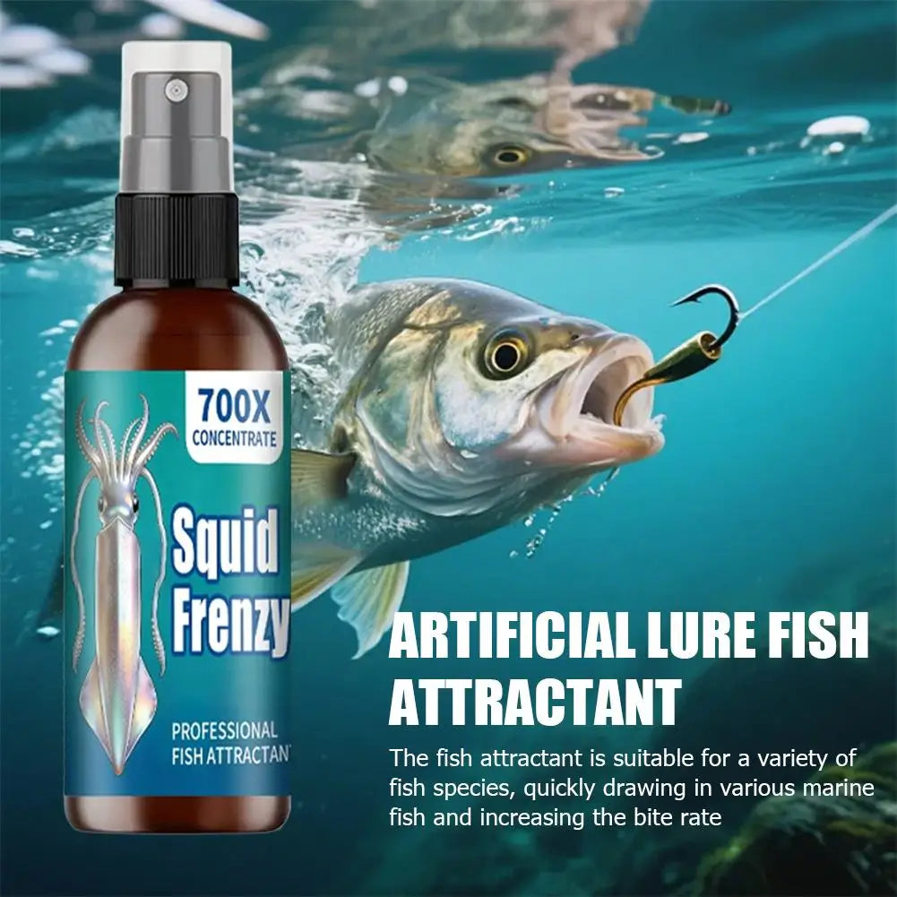 Squid Fishing Attractant Liquid for Effective Fishing Peaceful Pleasures Health and Wellness