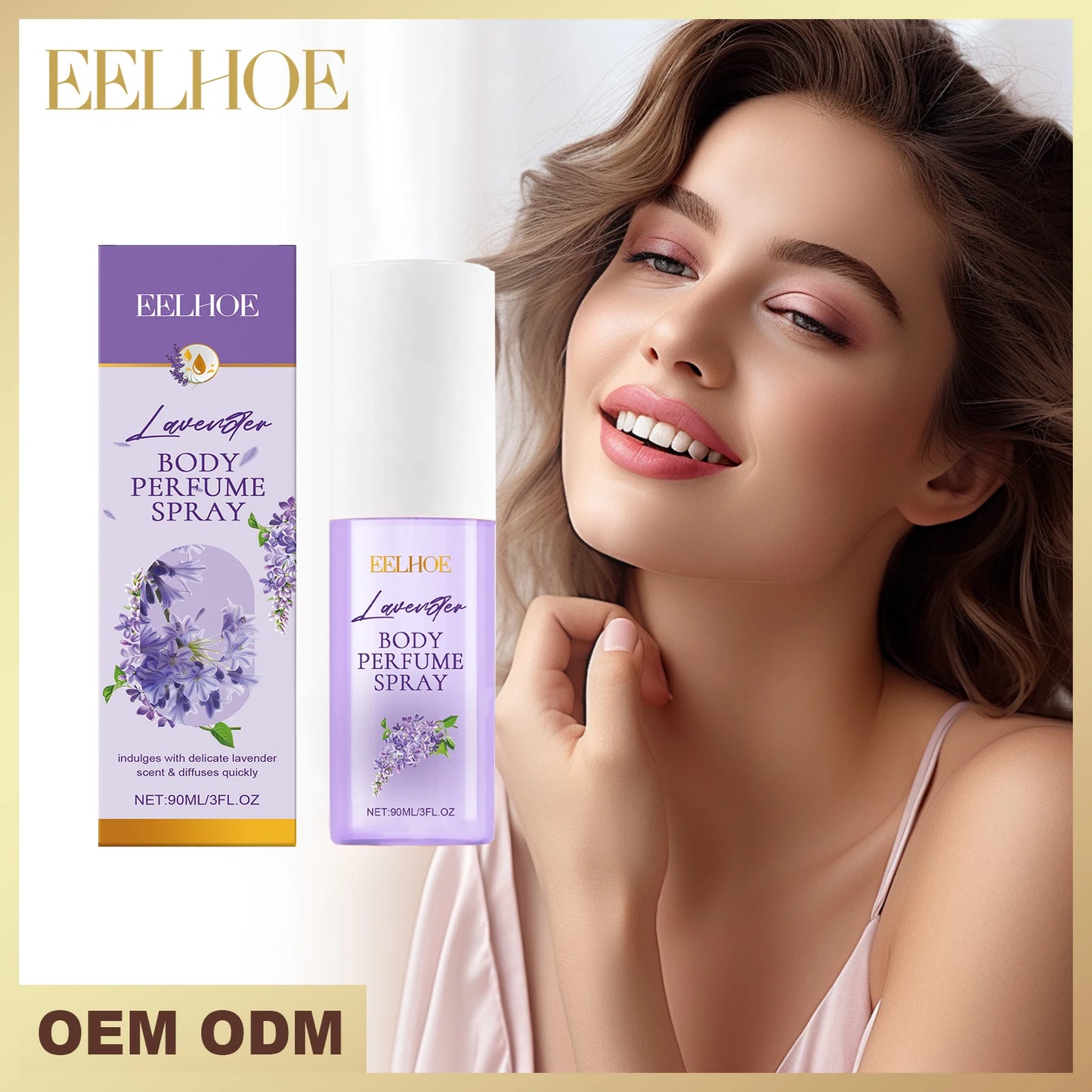 EELHOE Lavender Aromatherapy Body Spray – Lasting Floral Mist