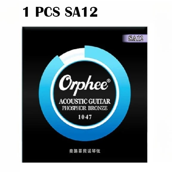 Orphee SA12 String Folk Series Hexagonal Steel Core Phosphorus Copper
