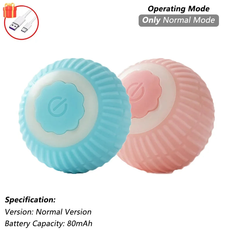 Electric Self-Moving Cat Ball Toy | Auto Rolling Interactive Play