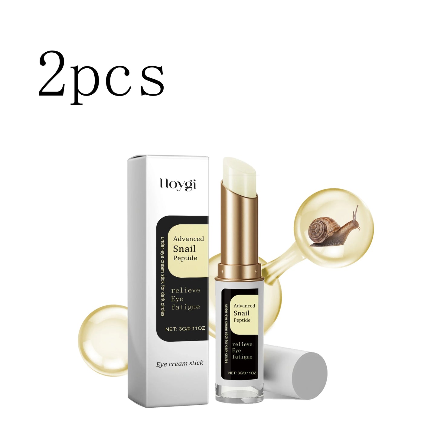 Hoygi Snail Eye Cream Stick – Brightening & Moisturizing