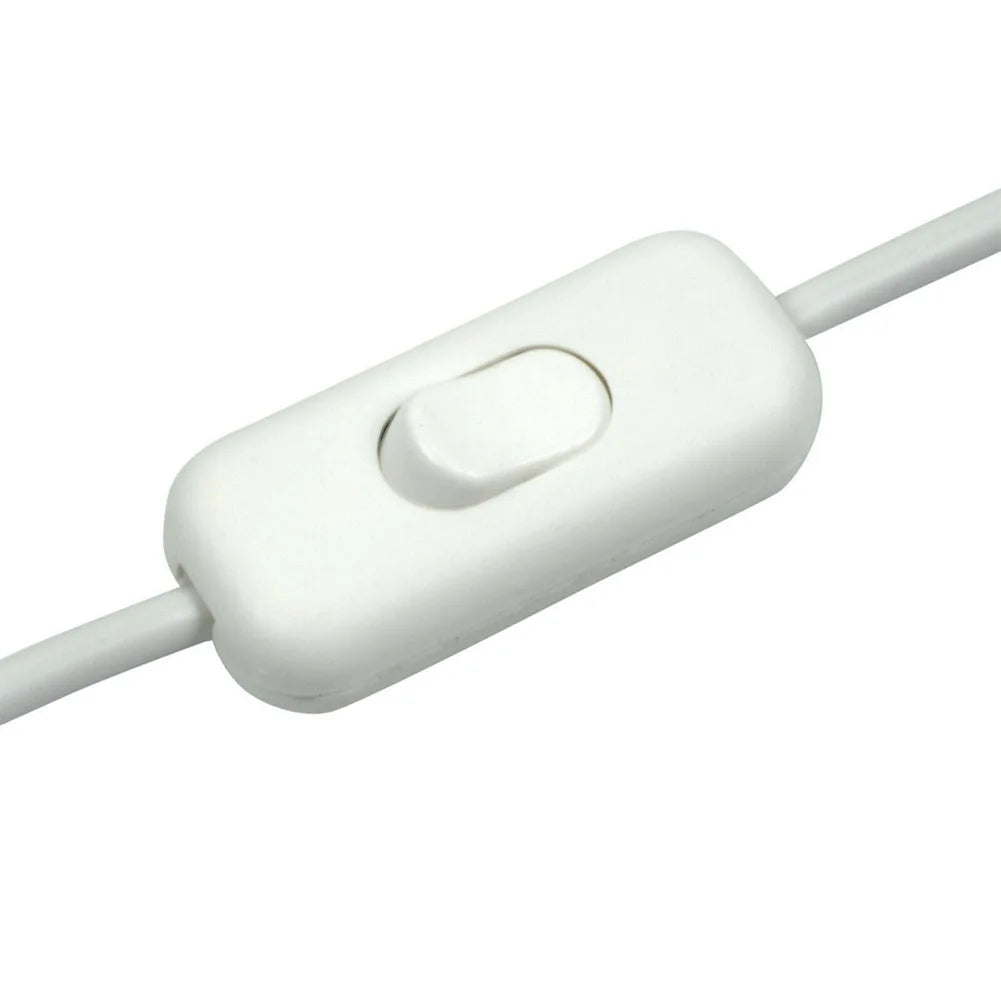 Inline Rocker Cord Switch On/Off for Desk & Floor Lamps – Model 303