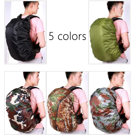 35L/60L Outdoor Camping Hiking Mountaineering Backpack Bag Waterproof Rain Cap Cover Peaceful Pleasures Health and Wellness