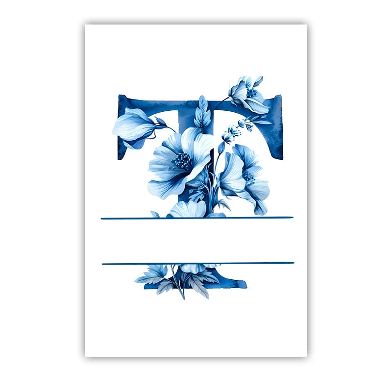 Custom Name Nursery Wall Art, Animal Flower Canvas Painting, Nordic Poster Print for Baby, Toddler Kids Room Decor Peaceful Pleasures Health and Wellness