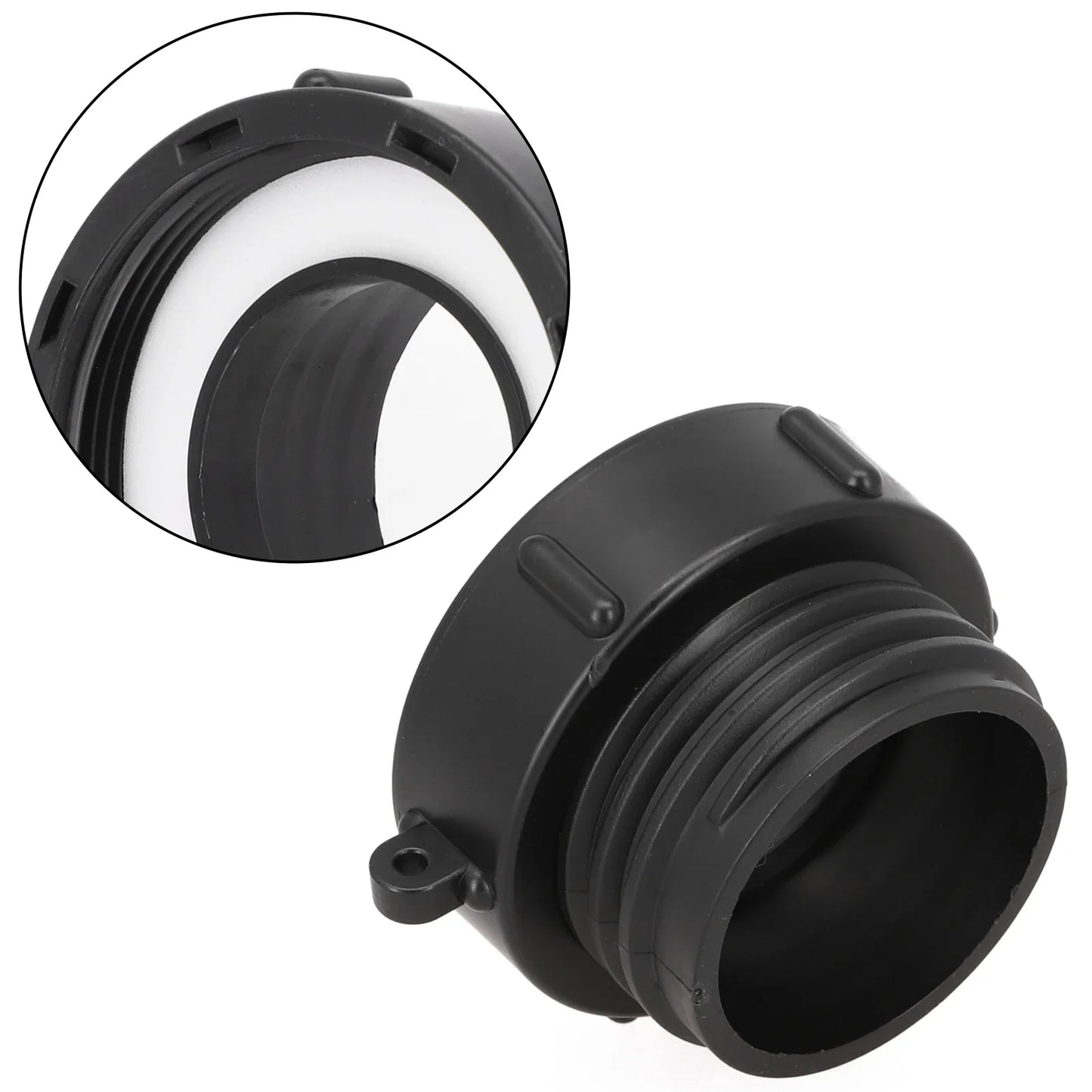 IBC Adapter 2" BSP Fine Thread to S60x6 Coarse Tank Connector