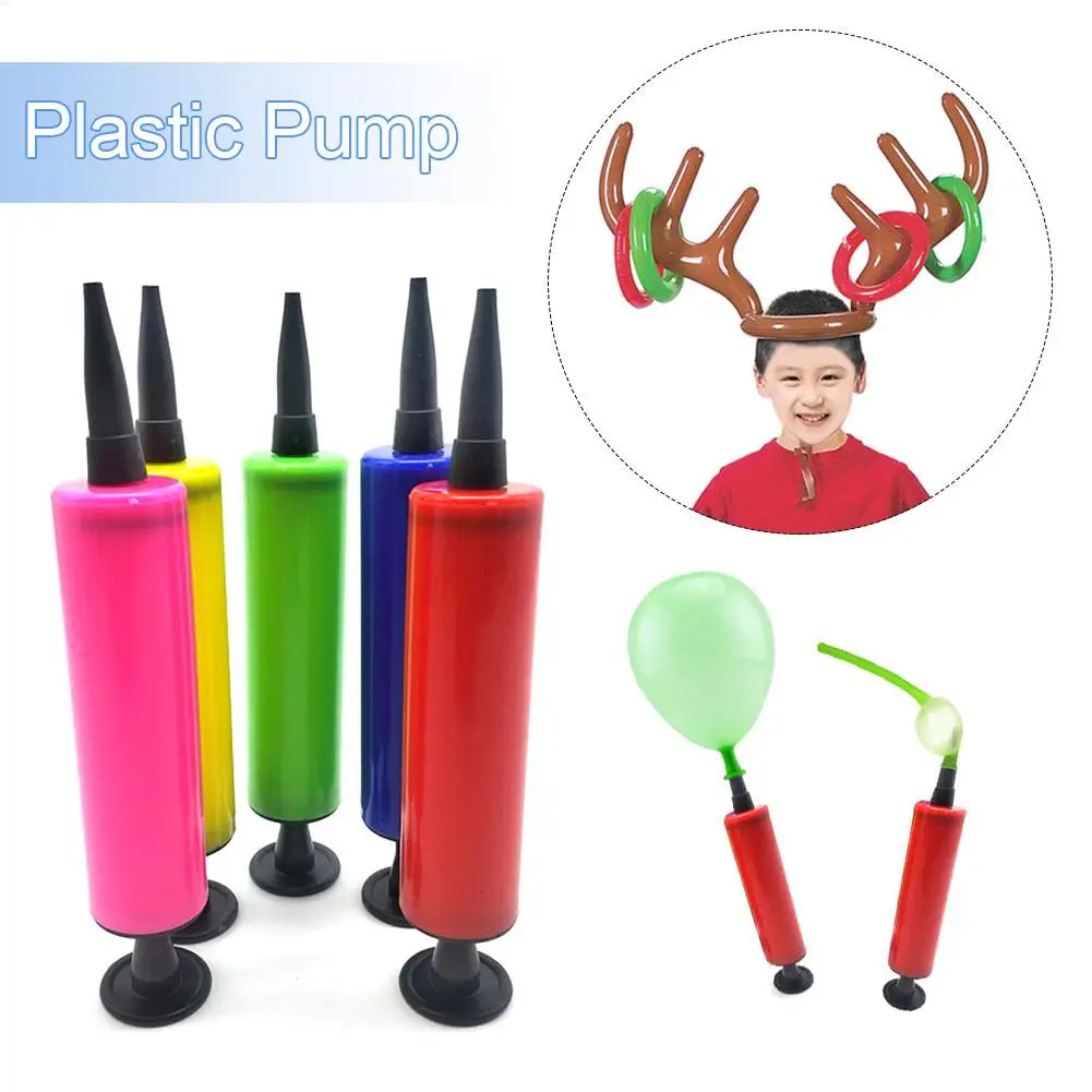 Balloon Pump Hand Push Balloon Inflater Birthday Party Wedding Supplies Quality Ballons Air Pump Accessories Home Decoration Peaceful Pleasures Health and Wellness