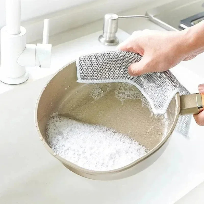 Microfiber Kitchen Cleaning Cloths | 20x20cm Multi-Pack Rags