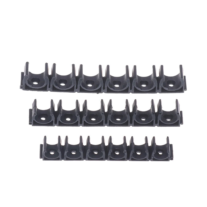 Pneumatic Tube Air Hose Fixing Clamp 6 Way 4/6/8/10/12/14/16/18/20MM Water Pipe Holder Gas Compressor Tubing Diversion Flow Clip Peaceful Pleasures Health and Wellness