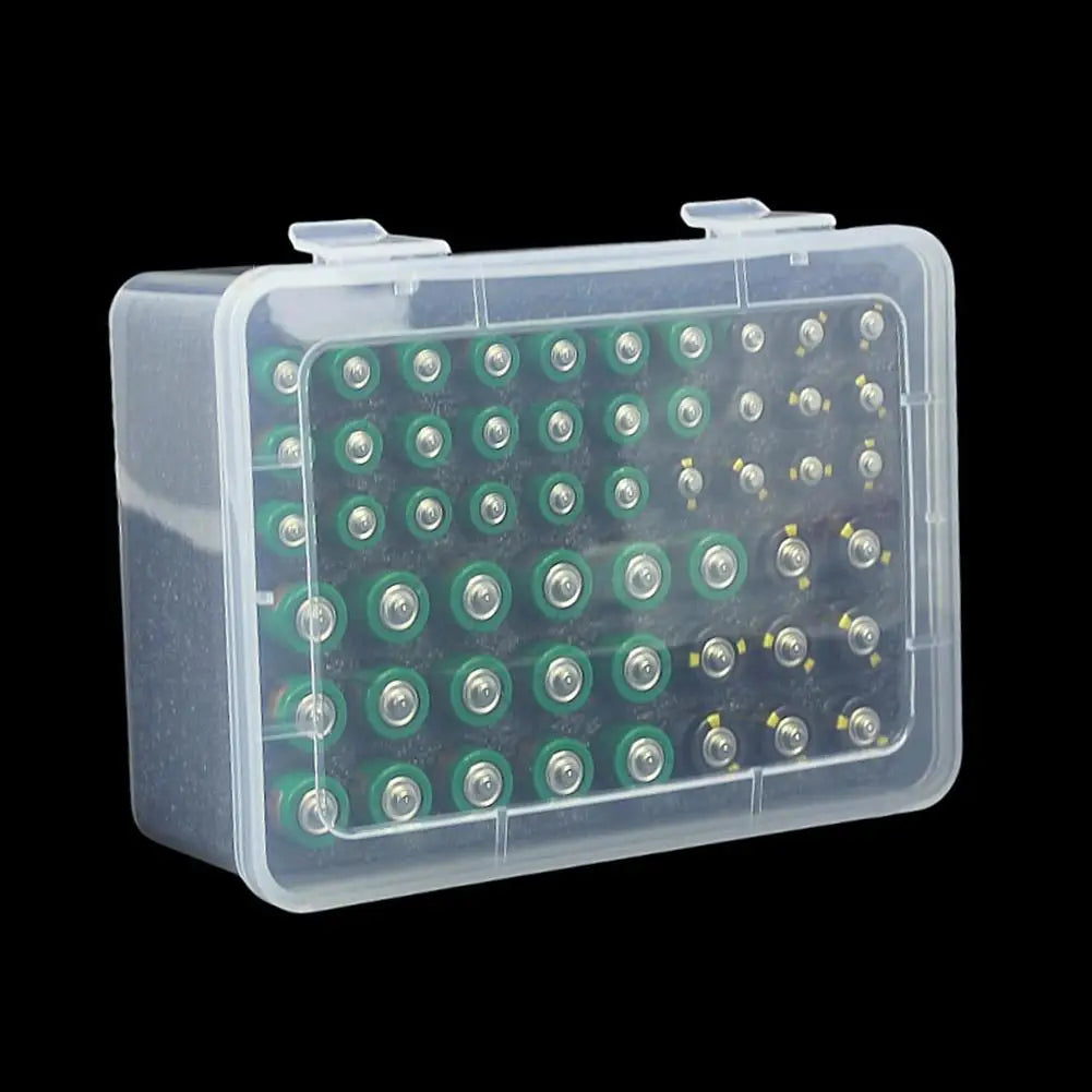 Battery Storage Case – Holds 24 AA & 30 AAA Batteries