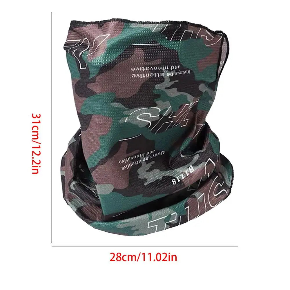 Breathable Cycling Face Gaiter | UV Protection Balaclava Scarf