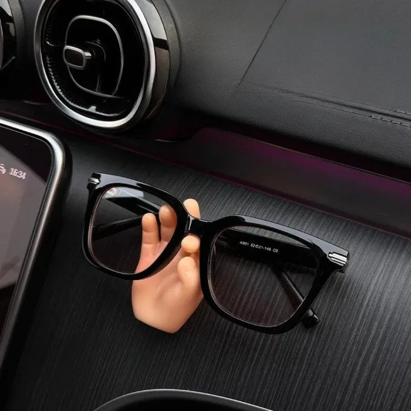 Silicone Car Sunglasses Clip & Cable Organizer | 3 Shapes Car Interior Organizer Peaceful Pleasures Health and Wellness