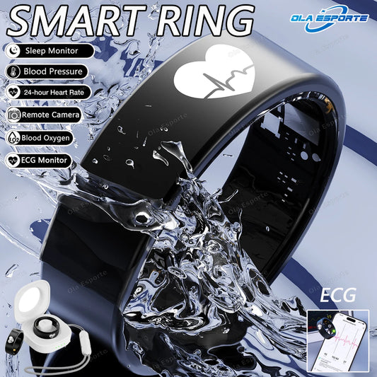 R30 Smart Health Ring – ECG, SpO₂, Sleep & Activity Tracker Smart Health Ring Peaceful Pleasures Health and Wellness