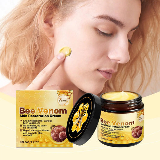 Bee Venom Cream 60g | Moisturizing & Skin Smoothing Body Cream Skin Care Cream Peaceful Pleasures Health and Wellness