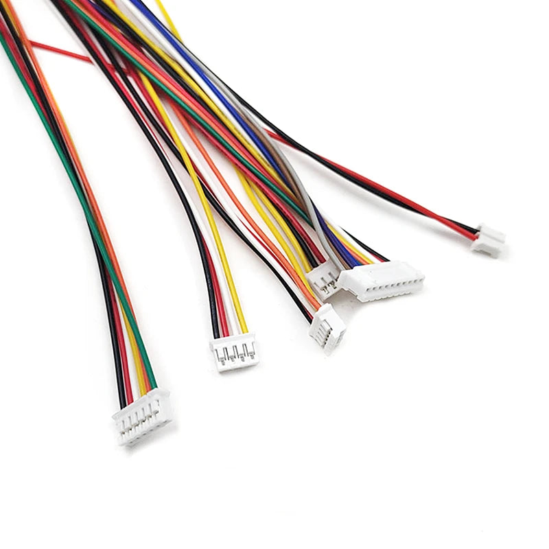 10PCS PH2.0 Electronic Wire PH 2.0mm Double Head Terminal Wire 10cm/20cm/30cm Cable 26awg Same Side / Reverse Side Connector Peaceful Pleasures Health and Wellness