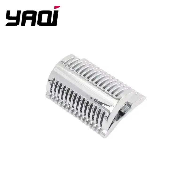 2026 Yaqi Top Selling！Chrome Mellon Mens Safety Razor Head for Shaving Razors Provide Comfortable Shaving For Boyfriend's Gift Peaceful Pleasures Health and Wellness