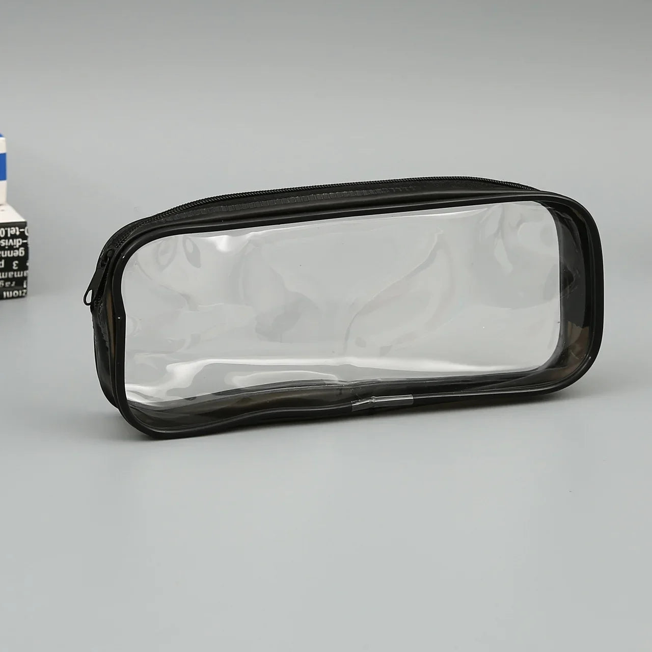 Kawaii Transparent Pencil Case Large Capacity Waterproof PVC