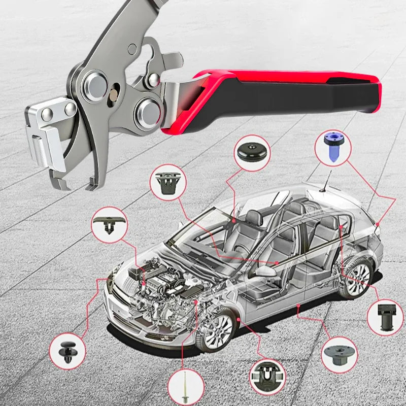 Stainless Steel Car Clip Pliers Automotive Snap Pliers Fastener Remover for Mechanics DIY Garage Workshop Auto Repair Users Peaceful Pleasures Health and Wellness