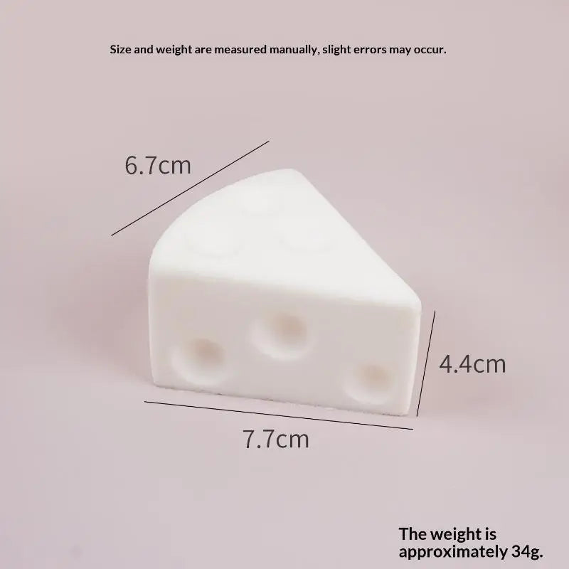 Cheese Squeeze Fidget Toy – Slow Rebound Stress Relief Squishy