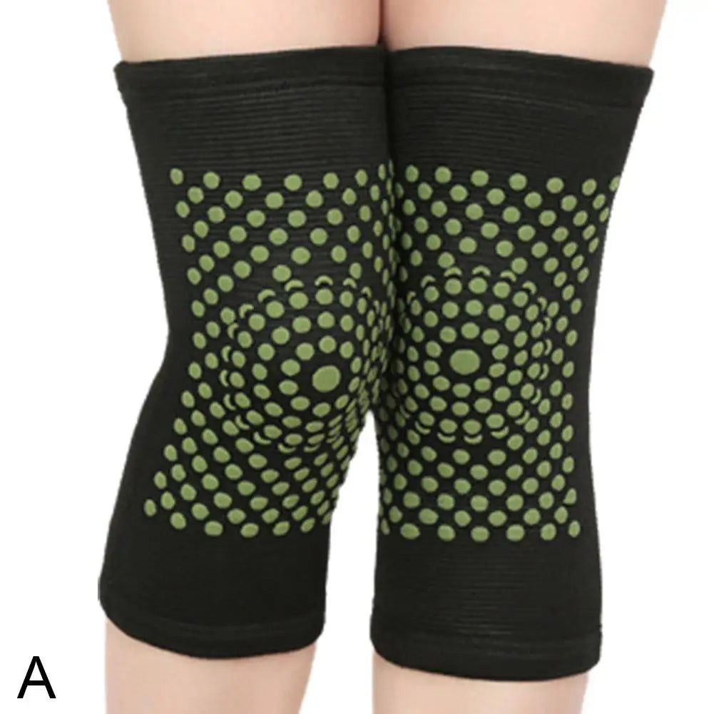 Self-Heating Tourmaline Knee Brace Sleeves – Far Infrared Warmth