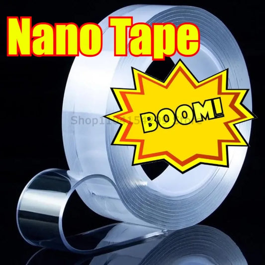 Nano Double-Sided Tape – Reusable, Waterproof & Transparent Double-Sided Nano Tape Oasis Select