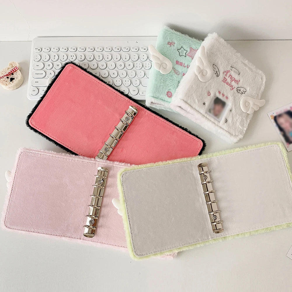 Beautiful Little Angel Loose Leaf Album A7 Plush 3-inch Polaroid