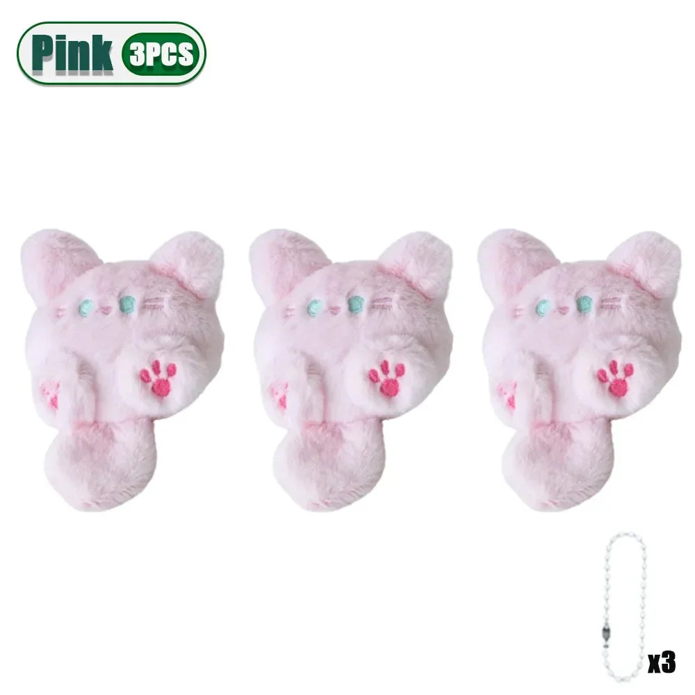 Cute Plush Cat Keychain Pendant – 1-20 Pack | Bag Charm